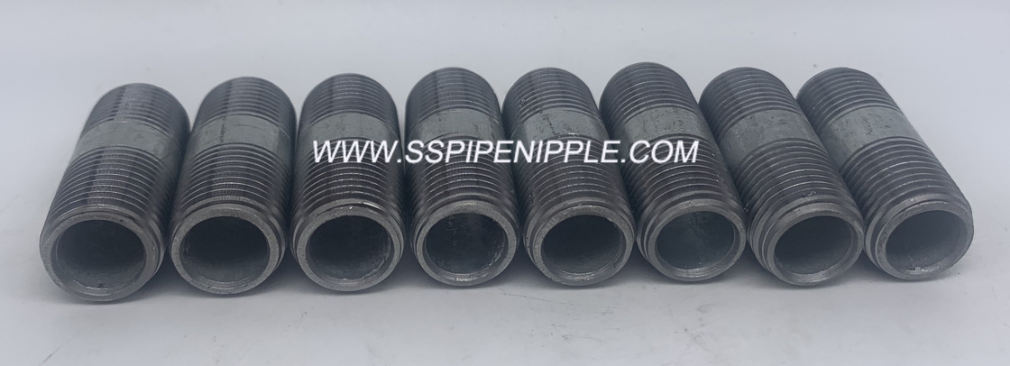 Male Thread Steel Pipe Nipples 1/2"X3”Carbon Steel Pipe Fitting